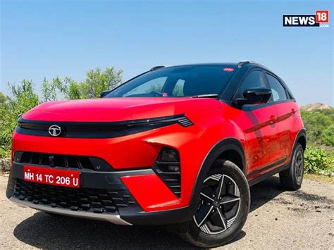 2023 Tata Nexon Facelift First Drive In Pics See Design Features