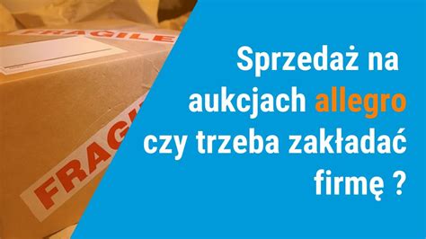 Sprzeda Bez Dzia Alno Ci Na Allegro Allegro Poland