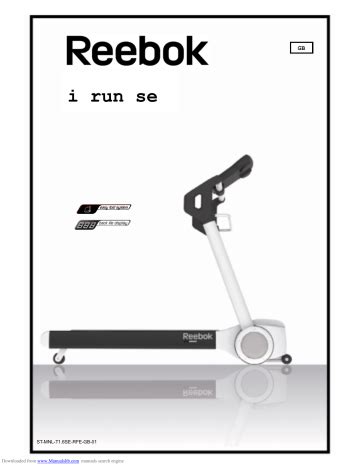 Reebok IRUN TREADMILL Instruction Manual | Manualzz