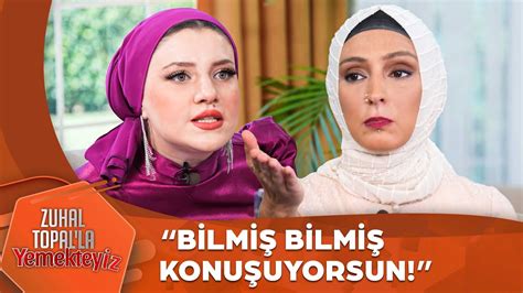 Özlem ve Nur Arasında Tansiyon Yükseldi Zuhal Topal la Yemekteyiz