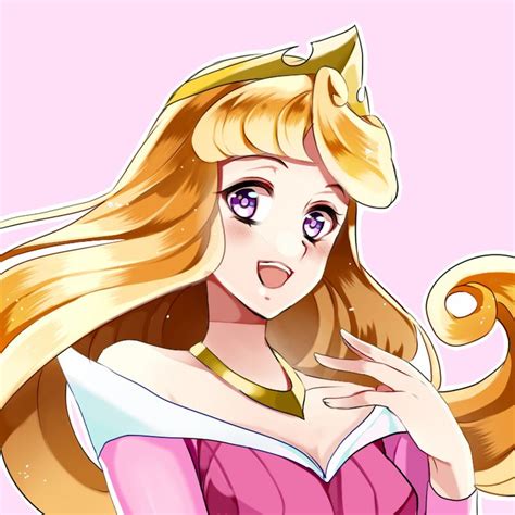 25 Disney Characters Drawn Anime Style Disney Princess Anime Disney