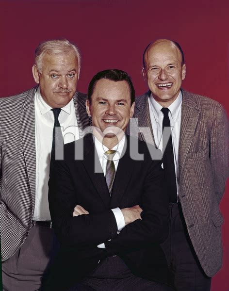 Bob Crane John Banner And Werner Klemperer Of Hogans Heroes Circa