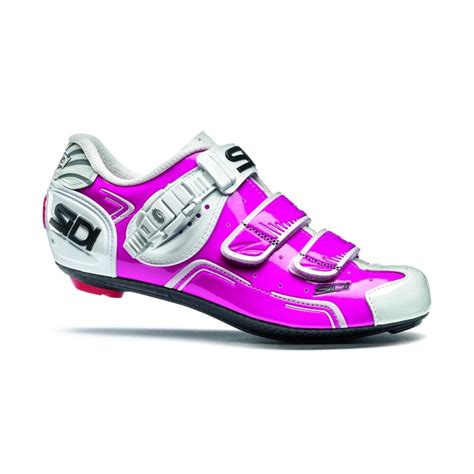 Buty Rowerowe Damskie Sidi Level Fuksjowo Bia E