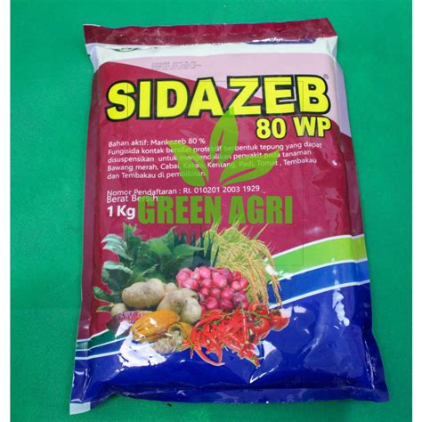 Jual Fungisida Sidazeb Wp Kg Anti Jamur Pada Tanaman Bahan Aktif