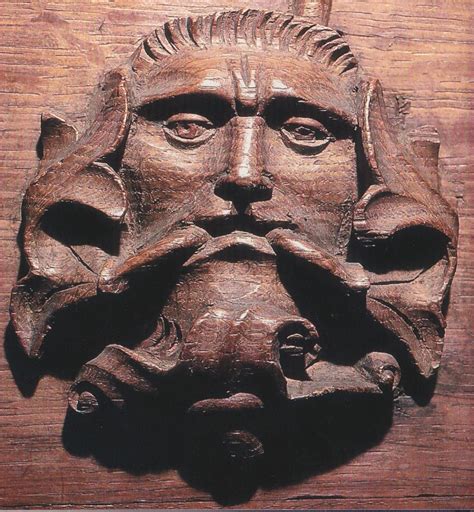 The Green Man Bristol Cathedral England Bristol Cathedral