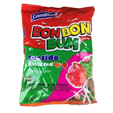 Colombina Bon Bon Bum Assorted 408 G X 24 Un Welcome Parce