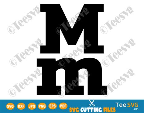 Letter M Font Svg Files