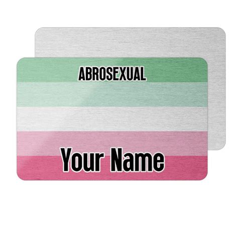 Abrosexual Pride Flag Card License To Gay