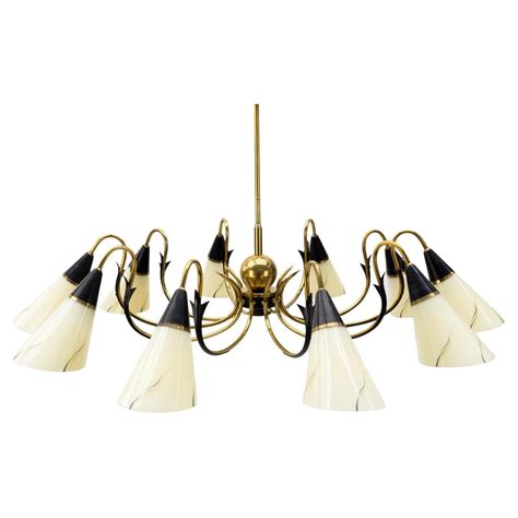 1950s Italian Brass Sputnik Chandelier At 1stdibs