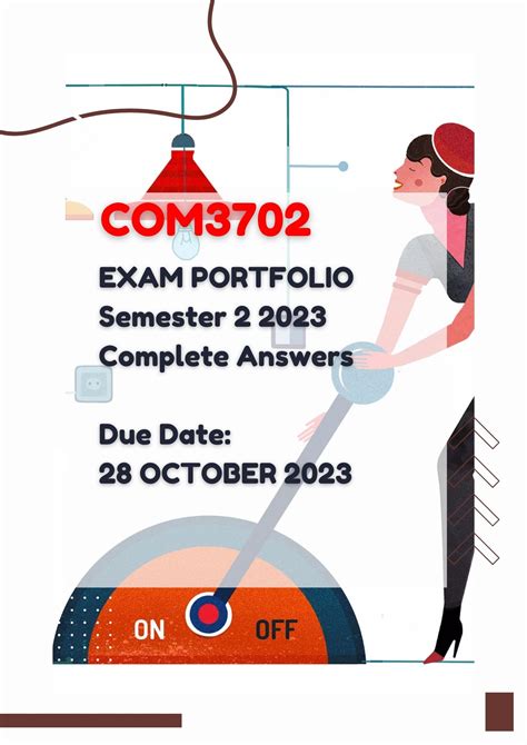 Exam Portfolio Semester Complete Answers Due Date