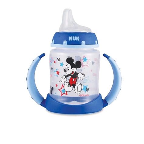 Amazon.com : NUK Disney Learner Sippy Cup (Blue Mickey) : Baby