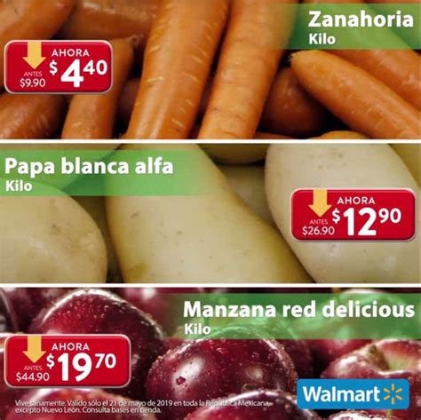 Martes De Frescura Walmart Frutas Y Verduras 21 De Mayo De 2019