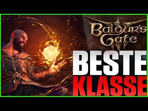 Baldur s Gate 3 STÄRKSTE KLASSE IST NICHT DER MÖNCH GEHEIME