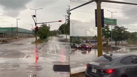 Lluvias en Chetumal Actualización de cierre de calles y avenidas por