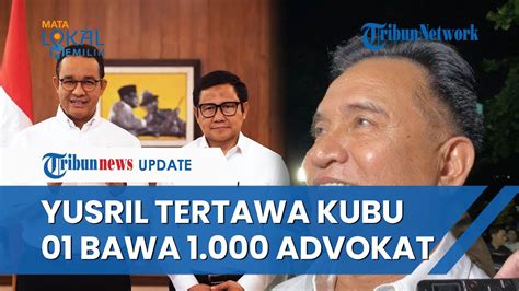 Prabowo Gibran Menang Pilpres Yusril Tertawakan Kubu Anies Muhaimin