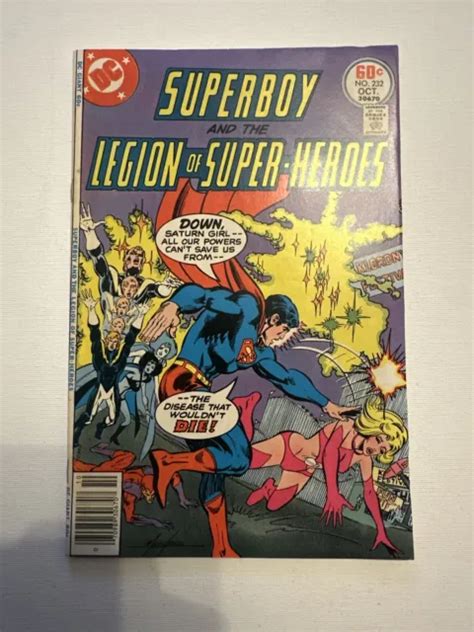 Superboy And The Legion Of Super Heroes Vol Vf Grade Dc