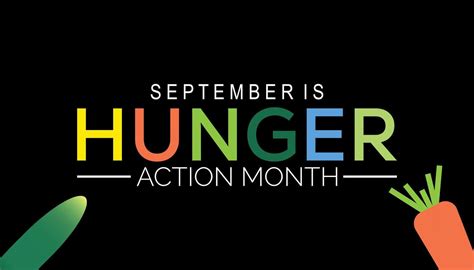 Hunger Action Month Is Observed Every Year On September Banner Design