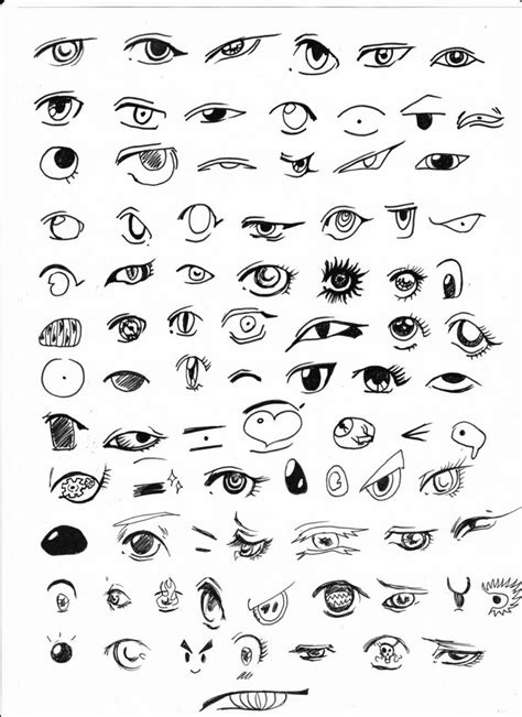 +85 eyes references+ by Ace093 on deviantART | Easy eye drawing, Anime ...