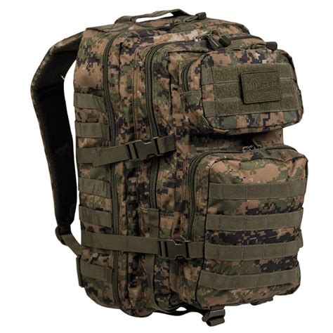 MIL-TEC Backpack large MARPAT ASSAULT II / DIGITAL WOODLAND | MILITARY ...