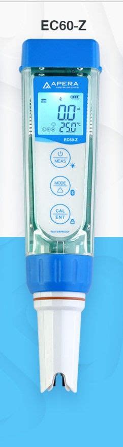 EC60 Z Smart Pocket Conductivity TDS Salinity Resistivity Tester