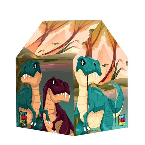 Barraca Casa Dinossauro Tenda Cabana Casinha Infantil Shopee Brasil