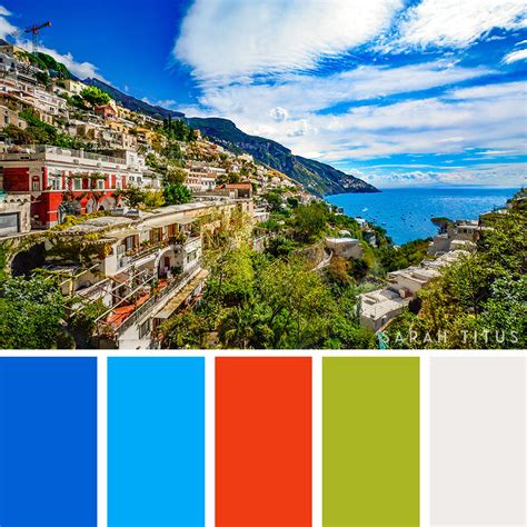 25 Best Travel Destinations Color Palettes Combinações De Cores