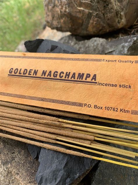 Golden Nag Champa Incense Sticks Free Pack The Original Himalayan