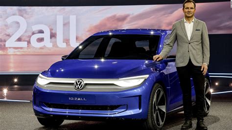 Volkswagen presenta lo que sería el auto eléctrico más barato del mundo