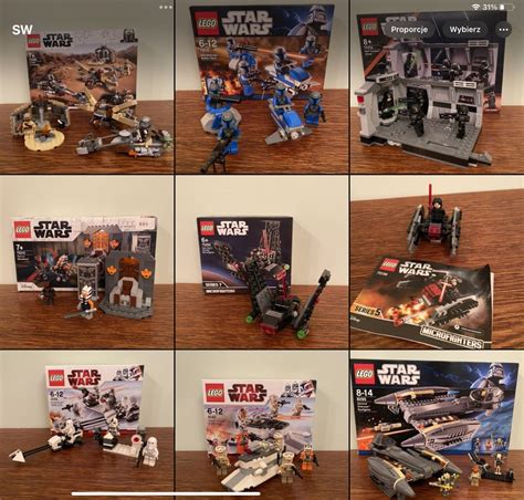 Minifigurki I Zestawy Lego Star Wars D R Dmie Cie Olx Pl