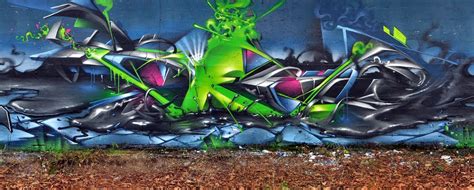 Colorful Graffiti Art on a Building