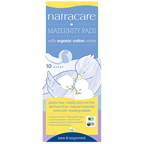 Natural Maternity Pads 10pk Shop Post Pregnancy Essentials