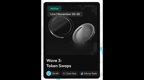 Linea Voyage Defi Wave Token Swaps Youtube