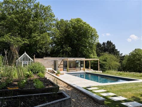 Swimming Pool House Wiltshire Lucy Elworthy Award Winning Interior