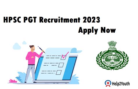 Hpsc Pgt Recruitment Apply Now Help Youth