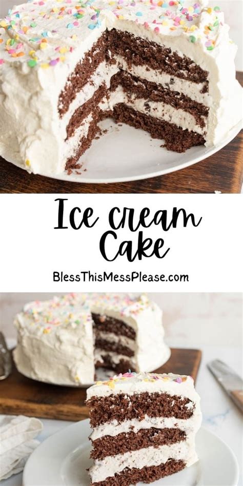 Easy Ice Cream Cake Recipe