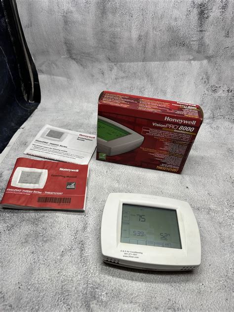 Honeywell Vision Pro 8000 7 Day Programmable Thermostat Th8320u1008 4