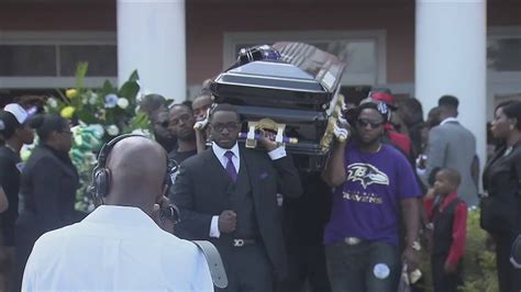 Tray Walkers Funeral Held In Miami Dade Youtube