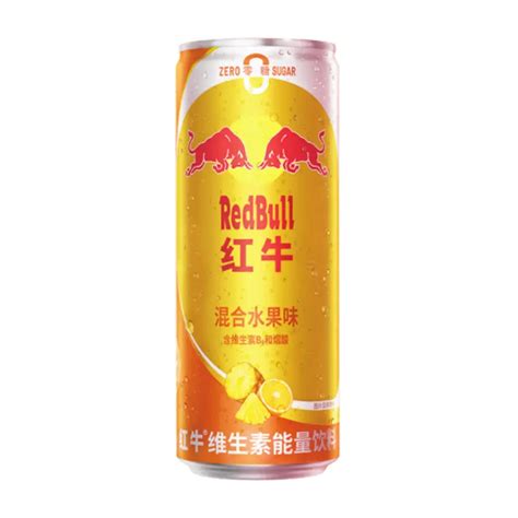 Red Bull Tropical Fruit Mix Energy Drink Zero Sugar 325ml — Exotic Snacks Company