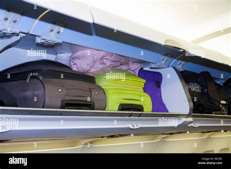 Overhead Lockers Open Hi Res Stock Photography And Images Alamy