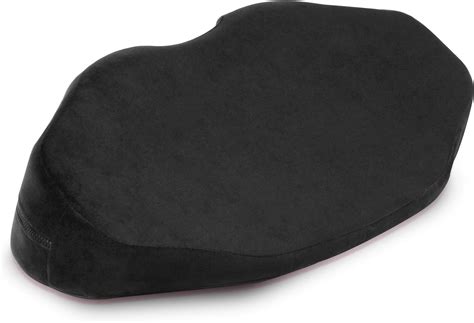 Liberator Arche Wedge Sex Positioning Sensual Pillow Black Velvish