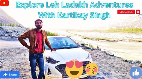 Leh Ladak लह लददख via Road Car driving full covered by me