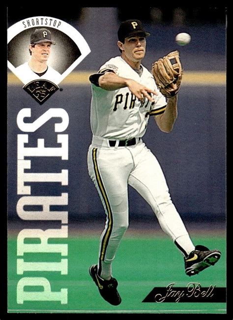 Leaf Jay Bell Pittsburgh Pirates Ebay