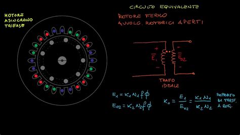 Motore Asincrono Trifase Circuito Equivalente Parte Youtube