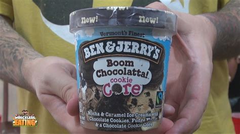 Ice Creamed My Pants Ben And Jerrys Boom Chocolatta Cookie Core Youtube