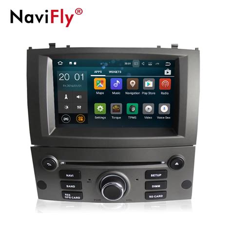 Navifly Px Android Car Dvd Player Multimedia Stereo For Peugeot