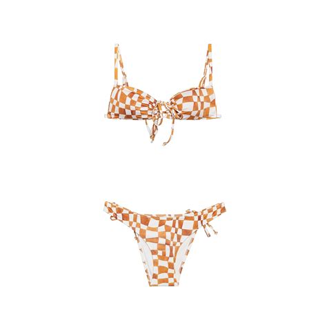 Heliophilia Camel Illusion Bikini Top Hipicon