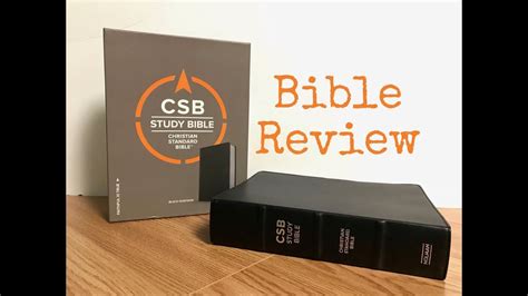 Csb Goatskin Study Bible Review Youtube