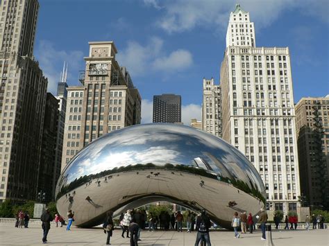 9 Ücretsiz Cloud Gate Bean Ve Chicago Görseli Pixabay