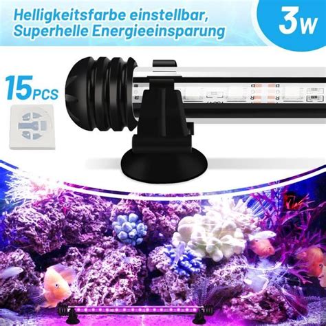 Éclairage d aquarium LED Hengda RGB Coquillages Sous Marins