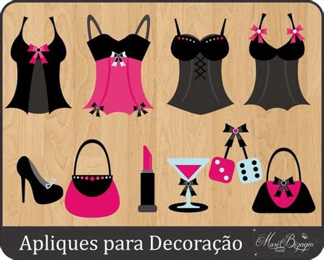 Rotulos Adesivos Cha De Lingerie Elo